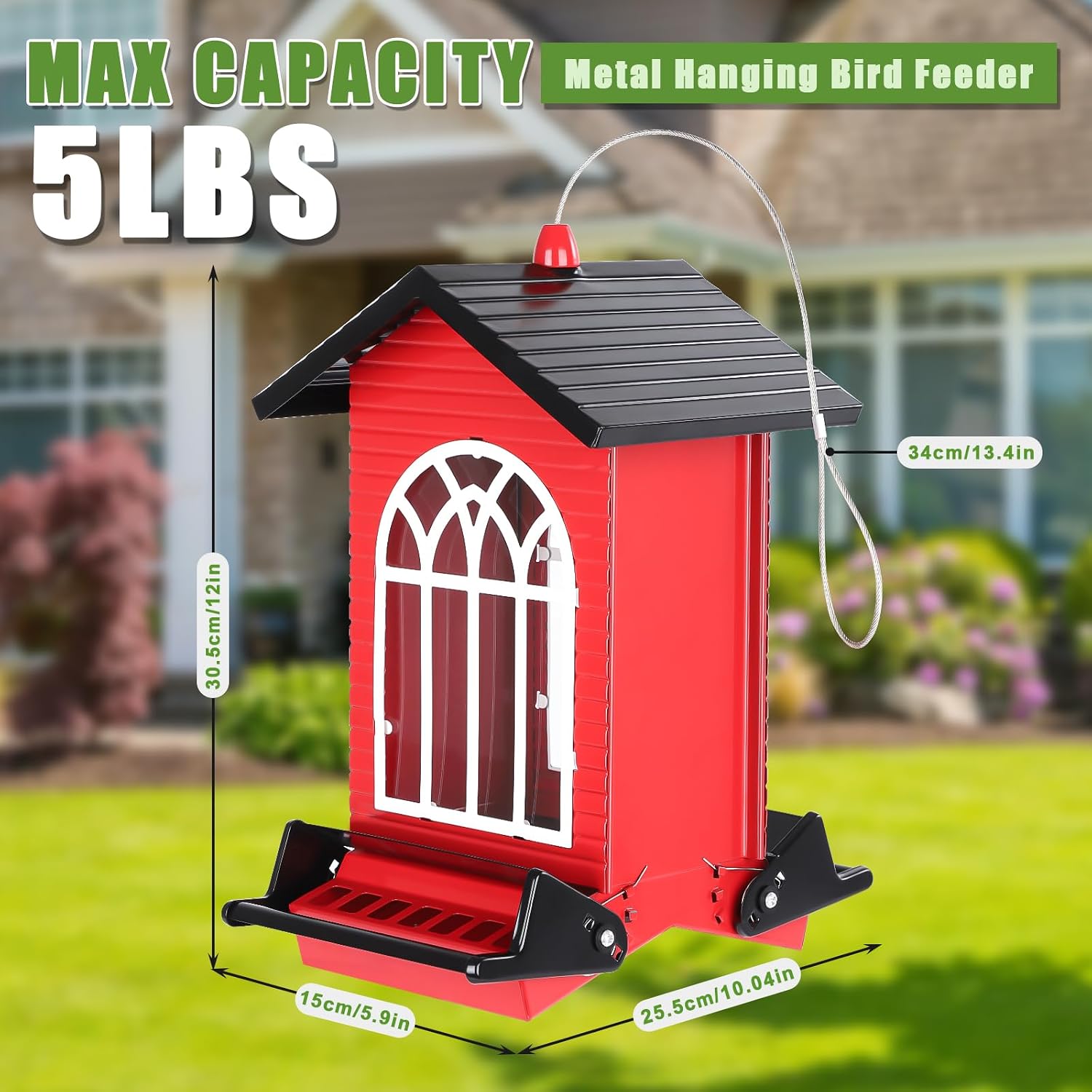 Thumbnail 1 de Gbekery Squirrel-Resistant Bird Feeder, 5 lb Capacity