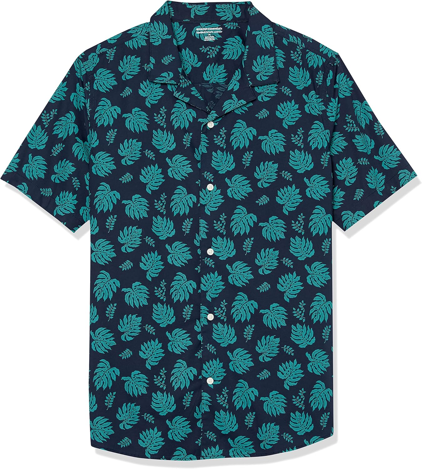 Thumbnail 5 de Amazon Essentials Men's Vacation Cotton Button-Down Resort Shirt, Short Sleeve