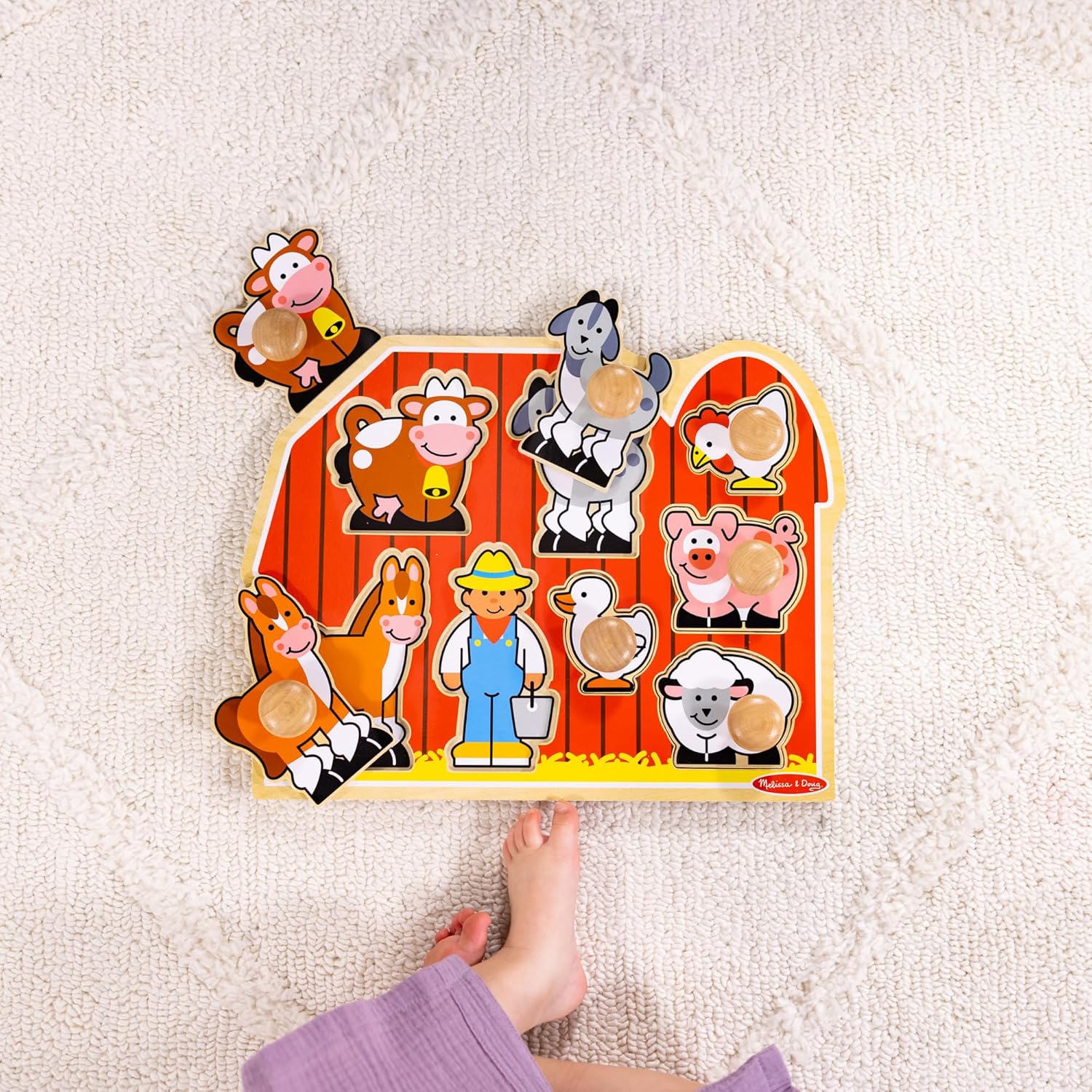 Thumbnail 6 de Melissa & Doug Puzzle in Legno 8 pezzi