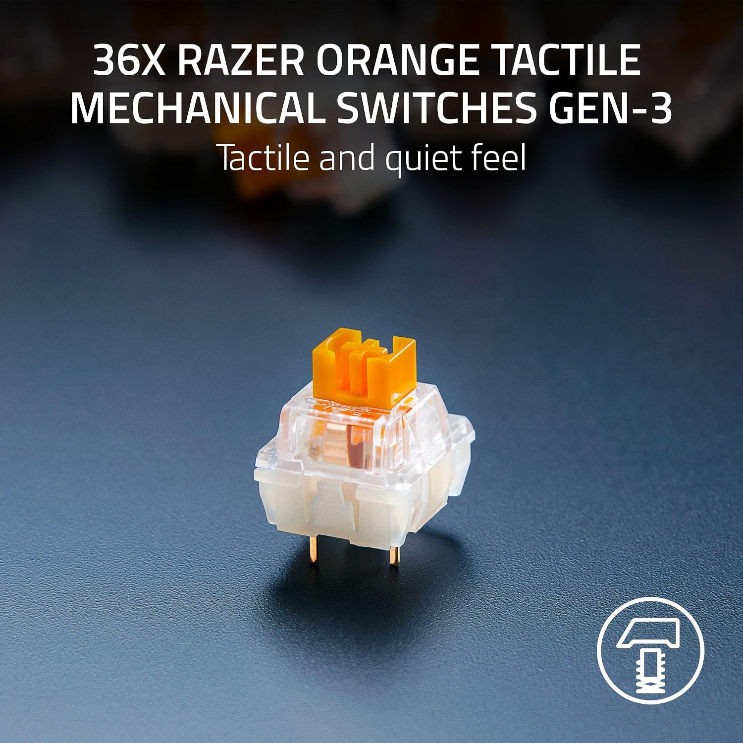 Detalle 2 de Razer BlackWidow V4 Pro Orange Switches