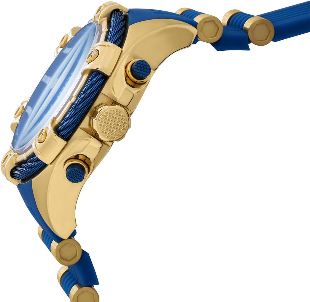 Thumbnail 1 de Invicta Bolt Homme 52mm – Montre quartz en acier inoxydable, cadran bleu