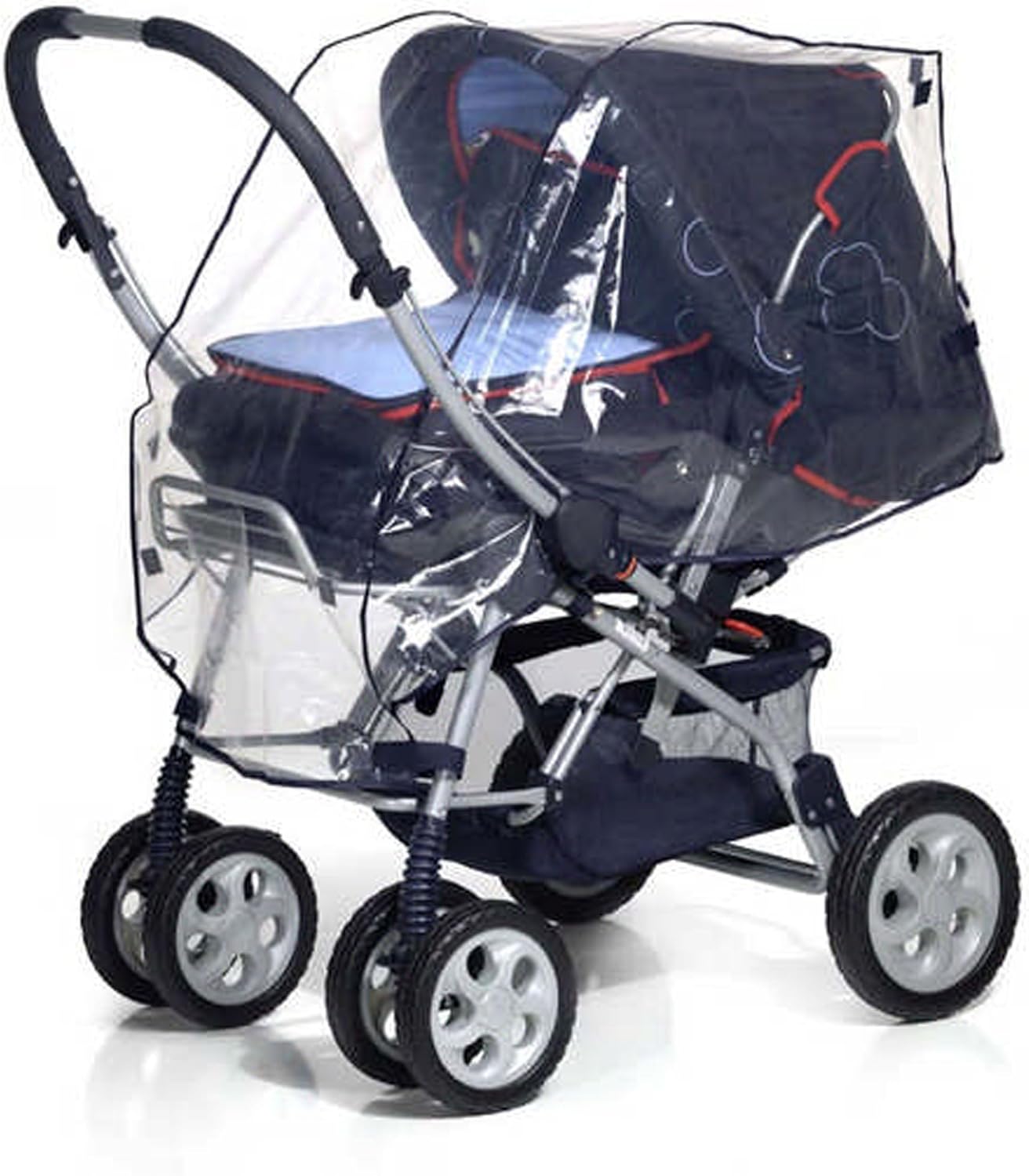 Thumbnail 1 de Reer 72049 Parapioggia Universale, senza PVC – protezione per carrozzine e passeggini