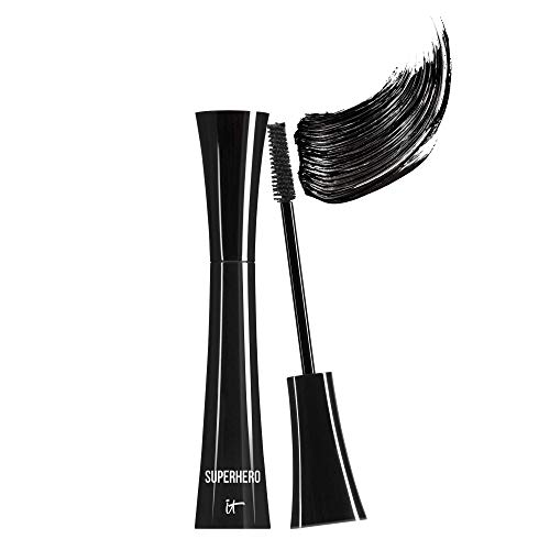 Detalle de IT Cosmetics Superhero Volumizing Mascara - Black (Full Size, 0.3 fl oz)