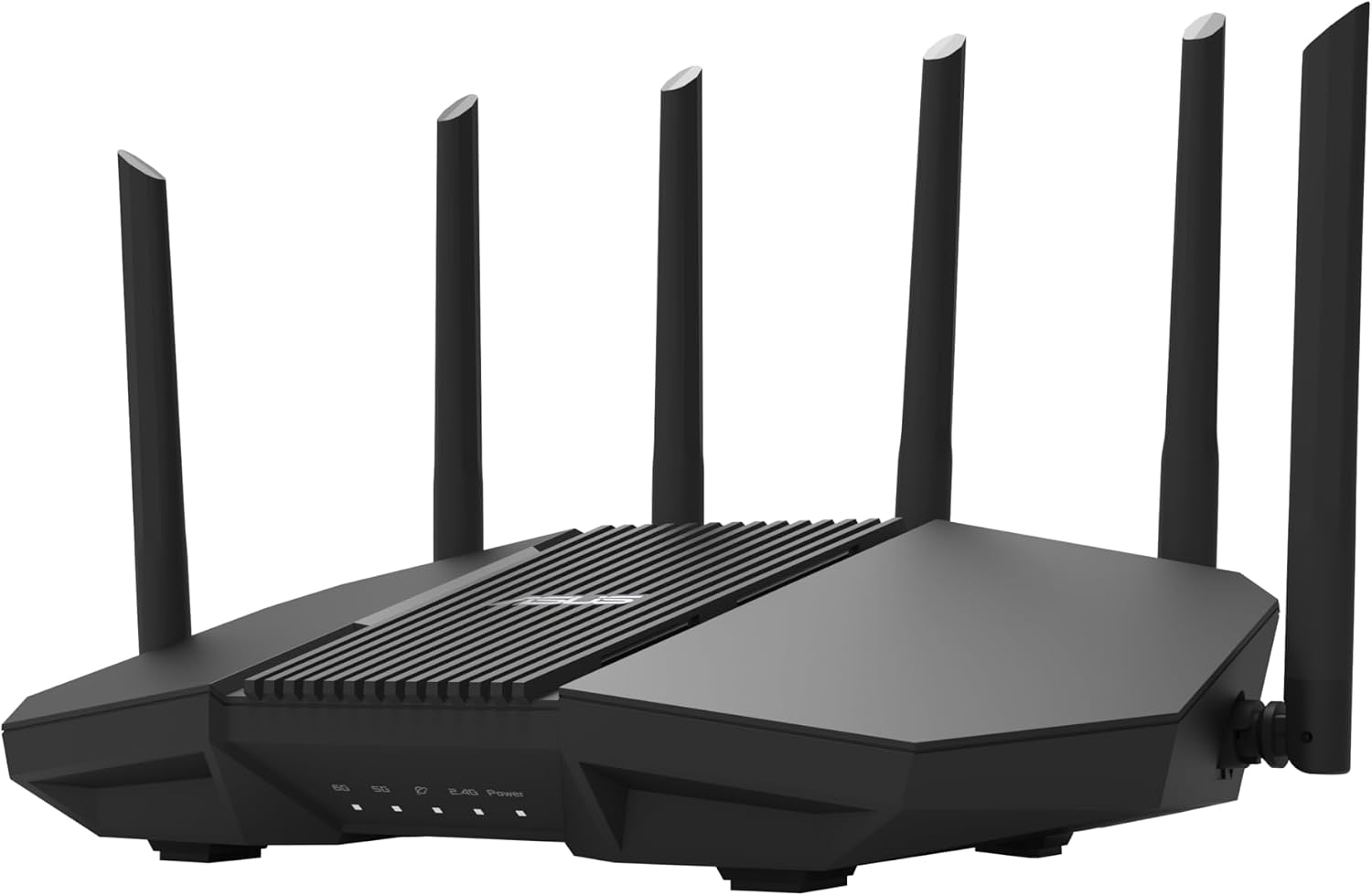 Detalle 2 de ASUS RT-BE90U BE9400 Tri-Band WiFi-7 AiMesh-Router mit 2,4-fach schnellerem Band via 320 MHz & 4096-QAM