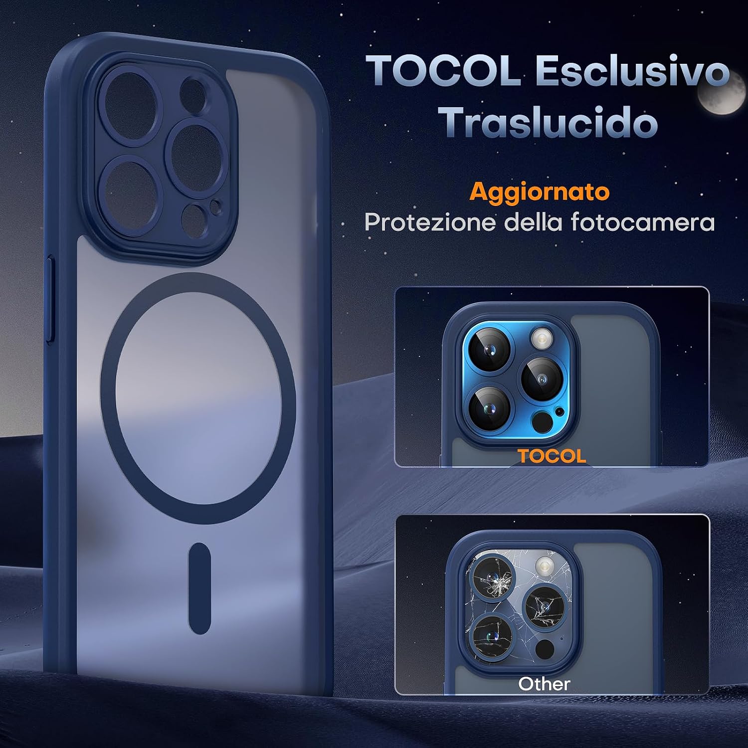 Thumbnail 5 de TOCOL Cover Magnetica iPhone 15 Pro 6,1