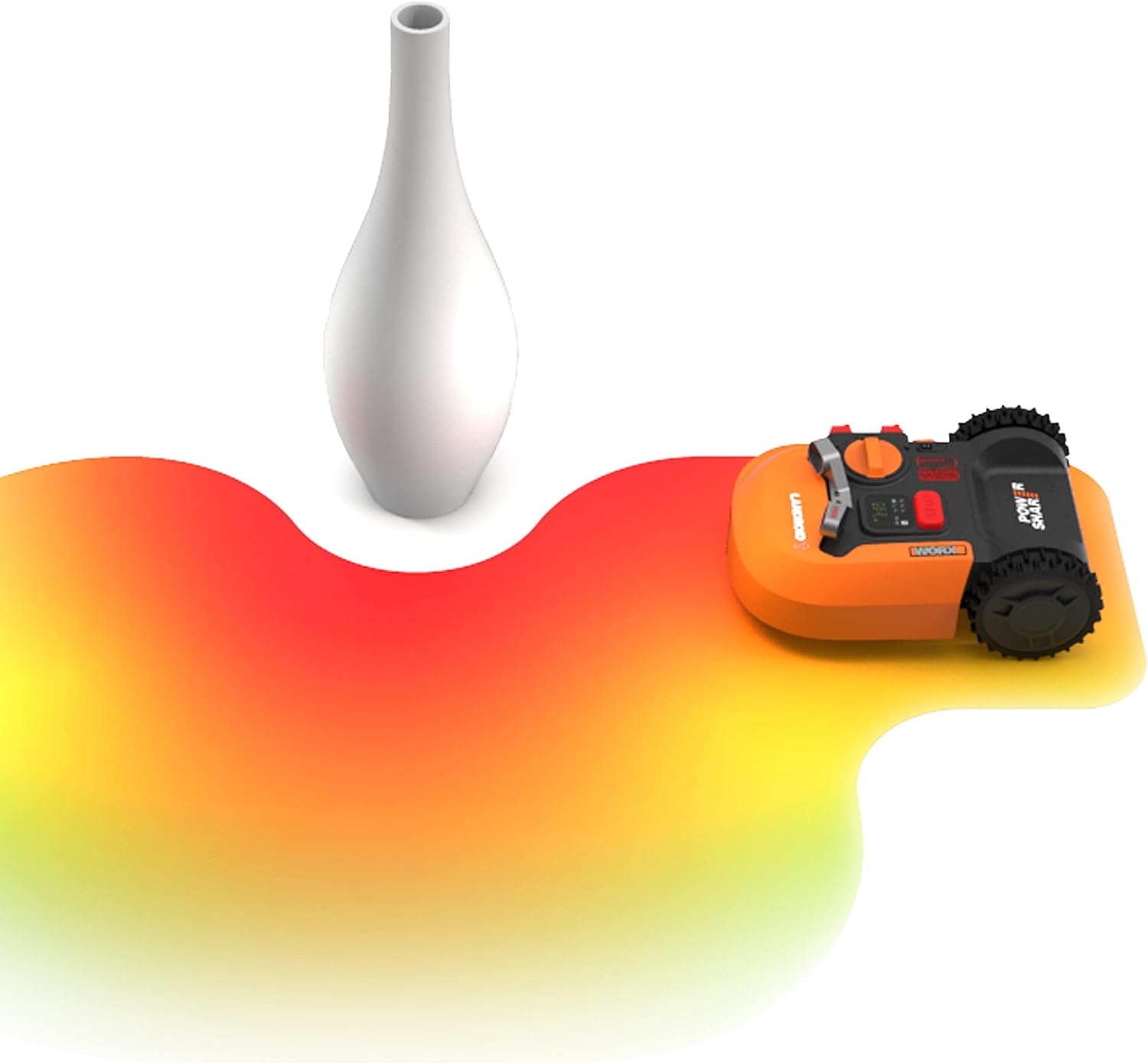 Detalle 1 de Worx WA0860 Landroid Modul Kollisionssensor (ACS) zur Hindernisvermeidung, kompatibel ab 2019
