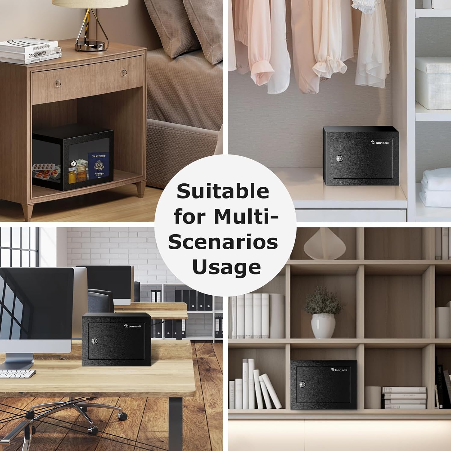 Thumbnail 6 de Bonsaii Safe Box 6.6L small home safe 🔒