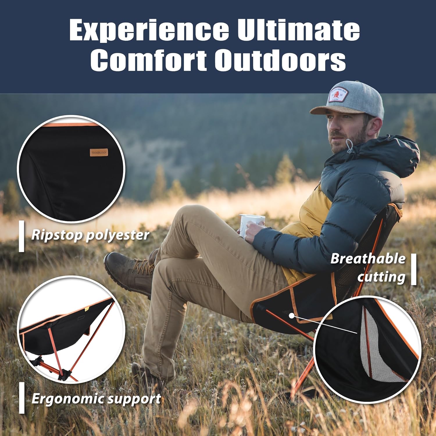 Thumbnail 4 de TREKOLOGY YIZI GO camping chair, 0.9 kg