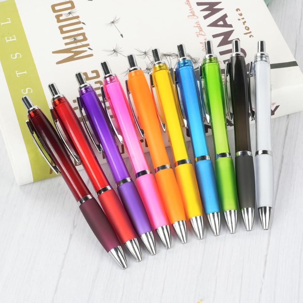 Thumbnail 4 de AUAUY 2-in-1 Soft Touch Kugelschreiber – 12er Set mit Nachfüllungen, rosa