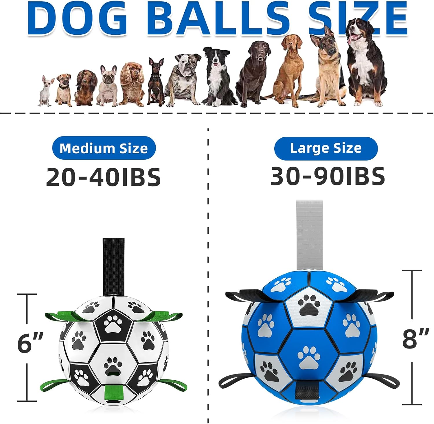 Thumbnail 4 de HETOO Interactive Dog Football 8 Inch