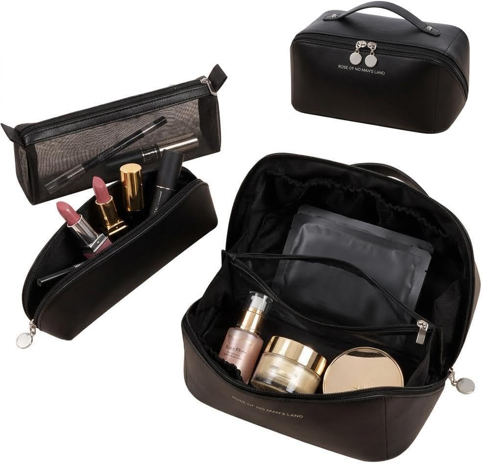 Detalle de Makeup bag set in black