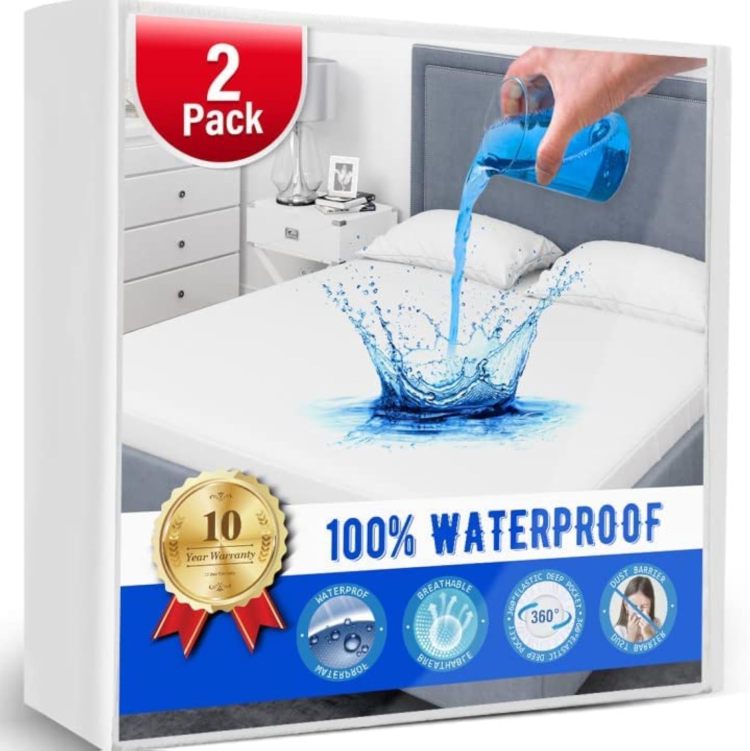 Thumbnail 6 de Twin XL Mattress Protector 39 x 80