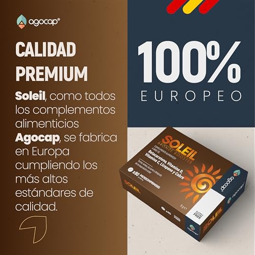 Thumbnail 7 de Acelerador Bronceado Soleil de Agocap Pharma — 80 tabletas con betacaroteno, cobre, selenio y vitaminas