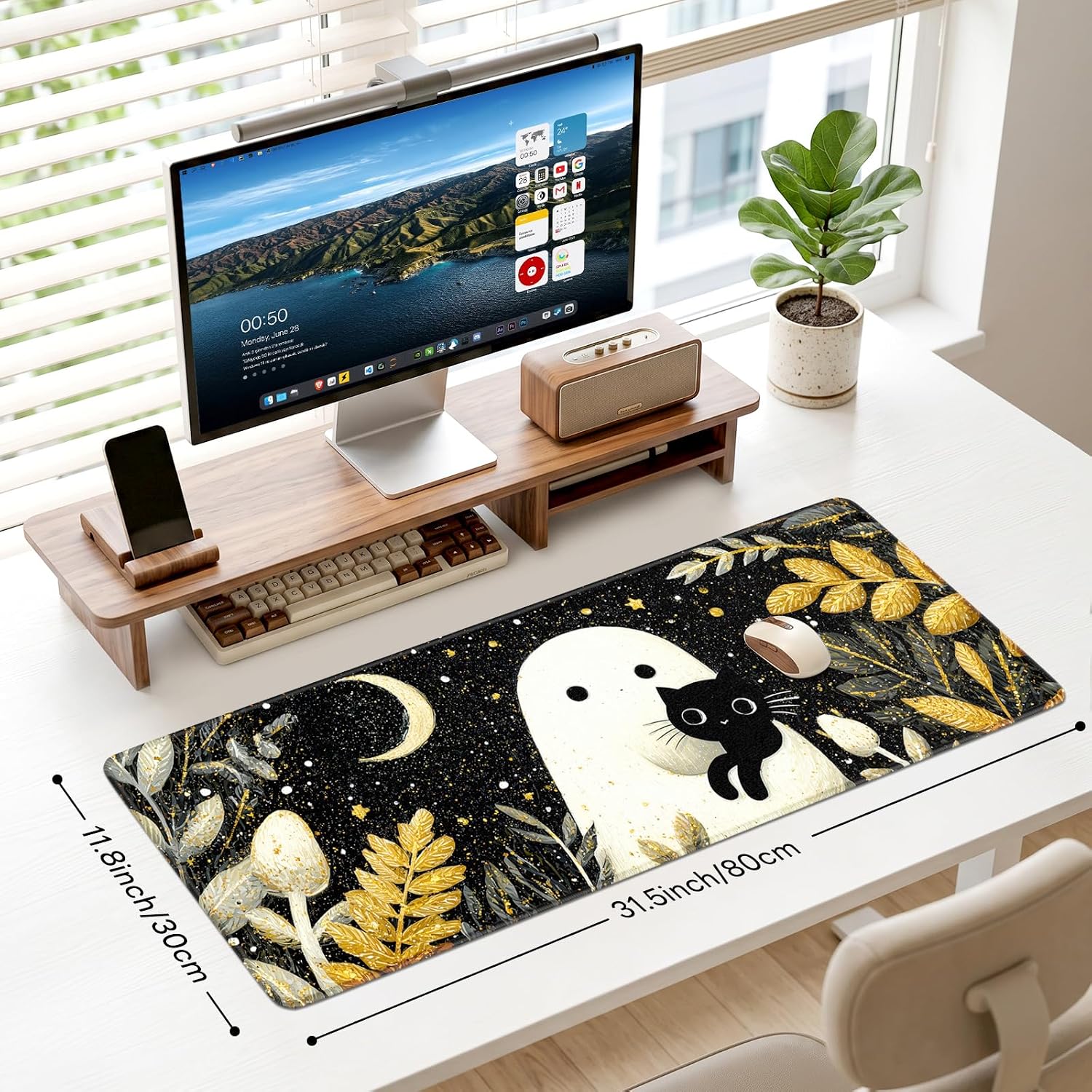 Detalle de Stanploe Gaming Mouse Pad, 31.5 x 11.8 in