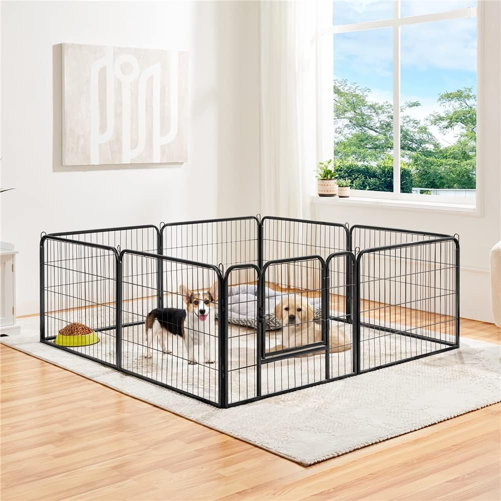 Thumbnail 5 de Yaheetech 8 Parque para Perro 80x60cm Vallas para Mascota