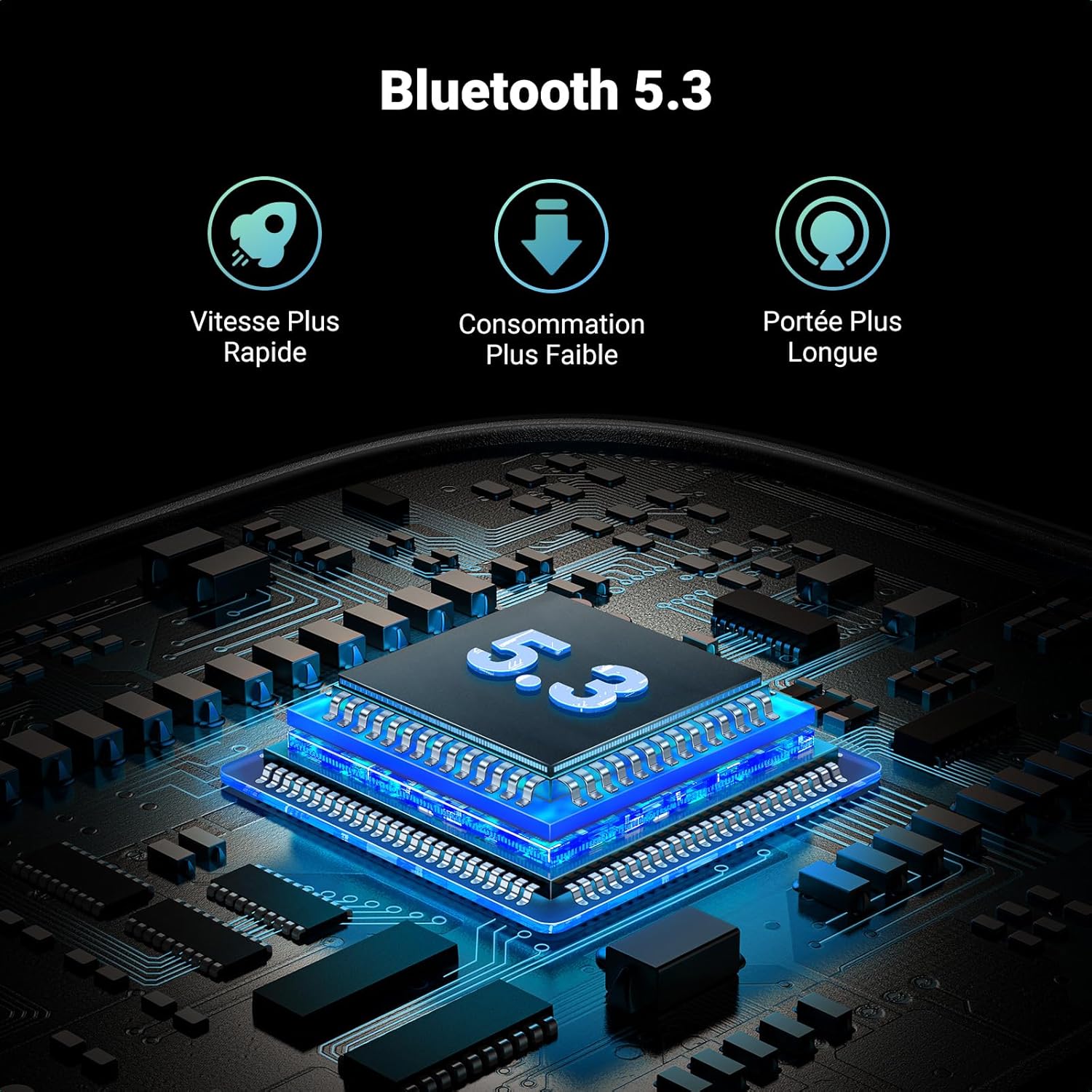 Detalle 2 de UGREEN Émetteur Bluetooth 5.2 pour TV