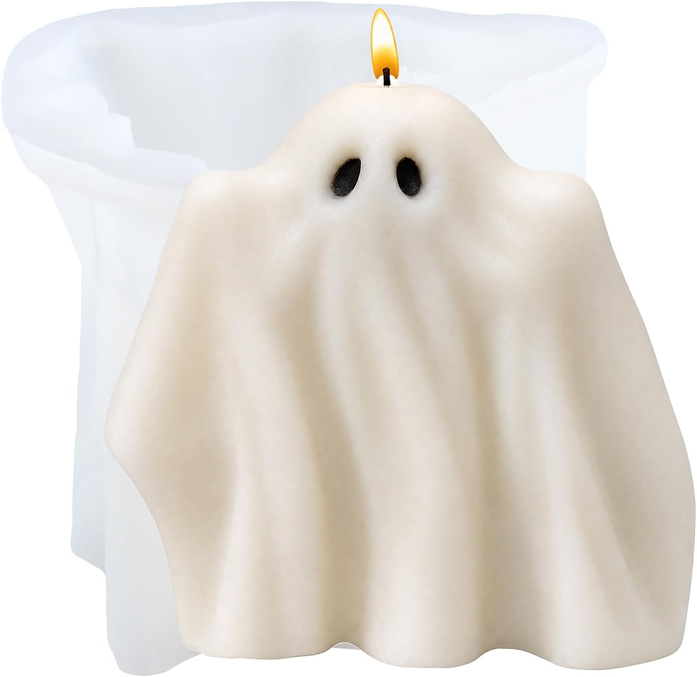Detalle de XIAOSHUI Ghost Candle Silicone Mold