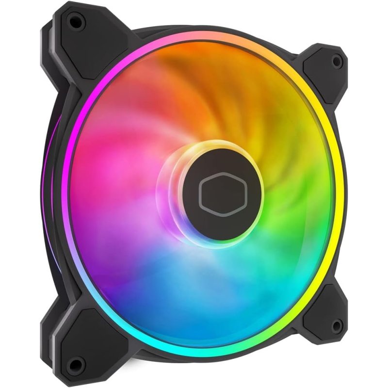 Detalle de Cooler Master MasterFan MF140 HALO2, ventilador ARGB de 140 mm negro