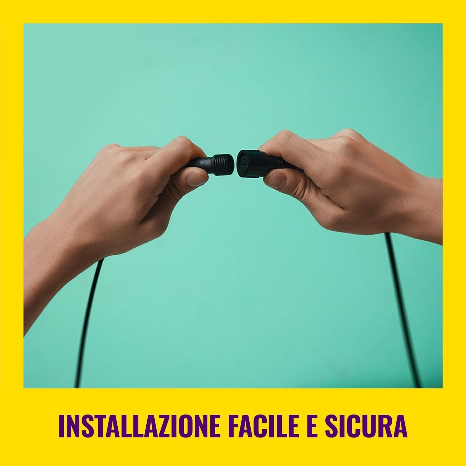 Thumbnail 3 de WiZ Paletto Smart WiFi per Esterni 3,6 W (300 lm) con controllo vocale, Luce bianca o colorata, nero