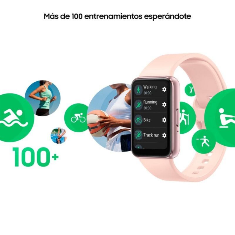 Thumbnail 2 de Samsung Galaxy Fit3 Rosa, Banda Smart con Batería de 13 Días