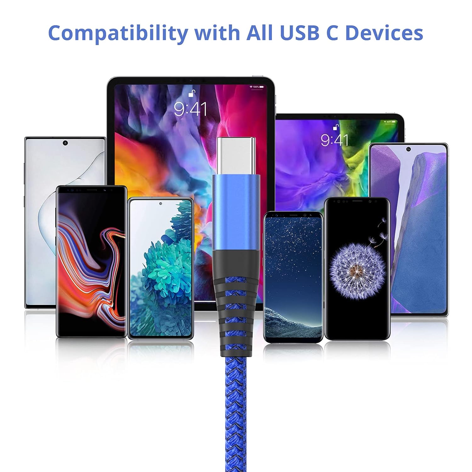 Thumbnail 5 de Ofuca USB C Charger Cable 1m 3Pack