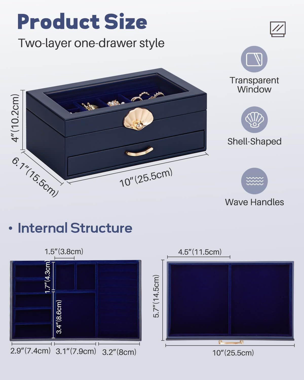 Thumbnail 4 de Enthralite Jewelry Box with 4 Drawers