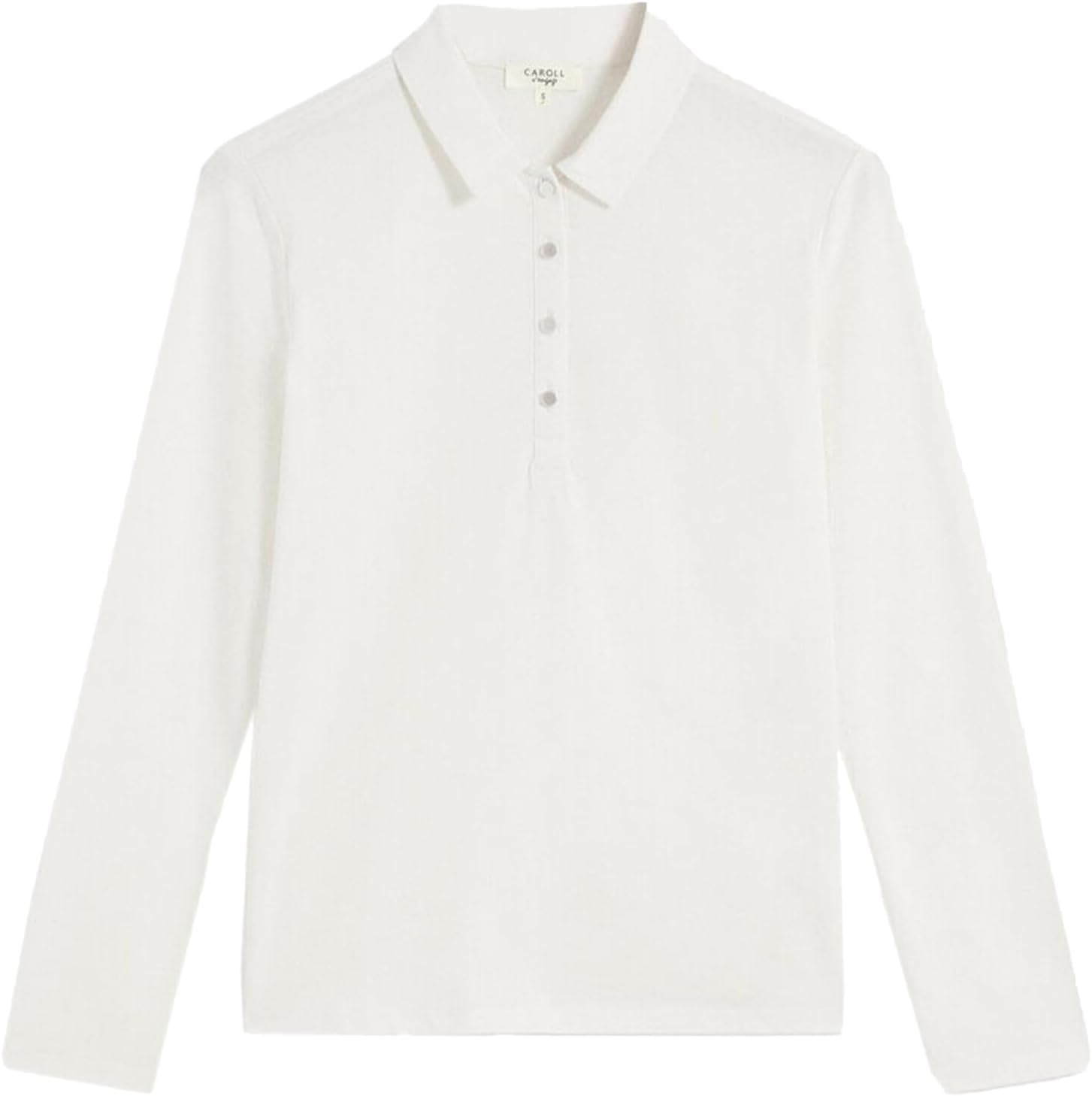 Thumbnail 1 de CAROLL T-shirt col polo 100% coton – simplicité élégante et confort au quotidien