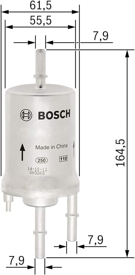Thumbnail 1 de Bosch Filtro benzina F5959: separa le particelle dal carburante e aiuta a proteggere l’iniezione