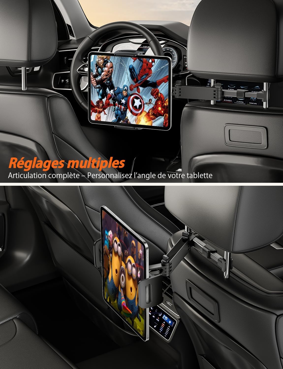 Detalle de TRYONE Support Tablette Voiture extensible