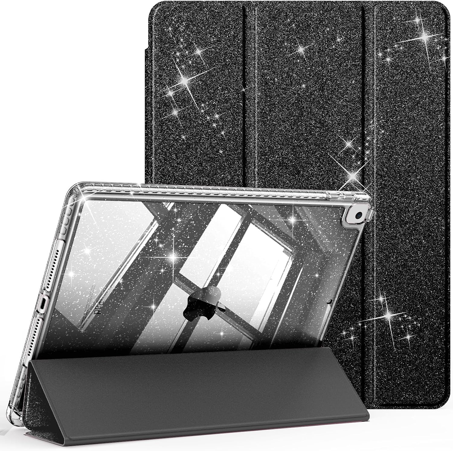 Detalle de FINTIE Glitter Case for iPad 10.2 Inch