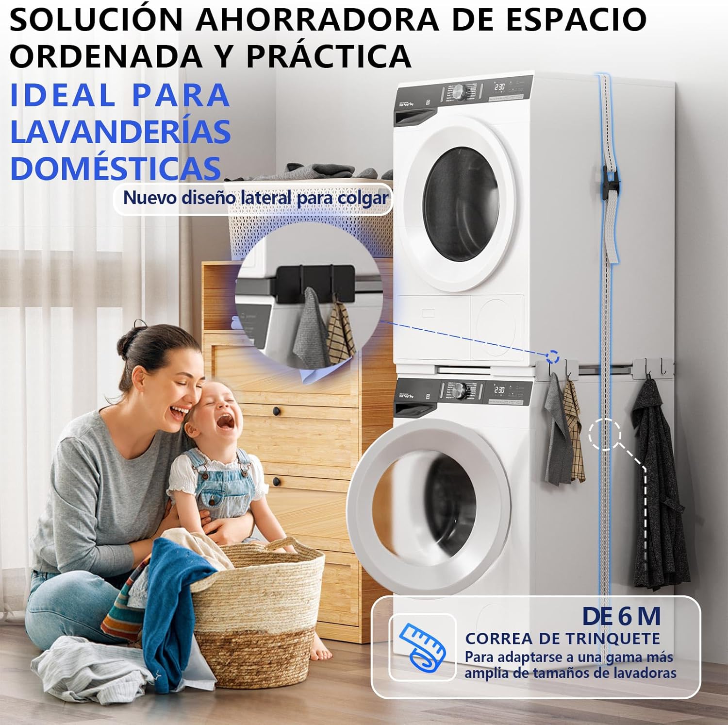 Thumbnail 3 de JHCHU Slimline kit apilamiento 45-68 cm