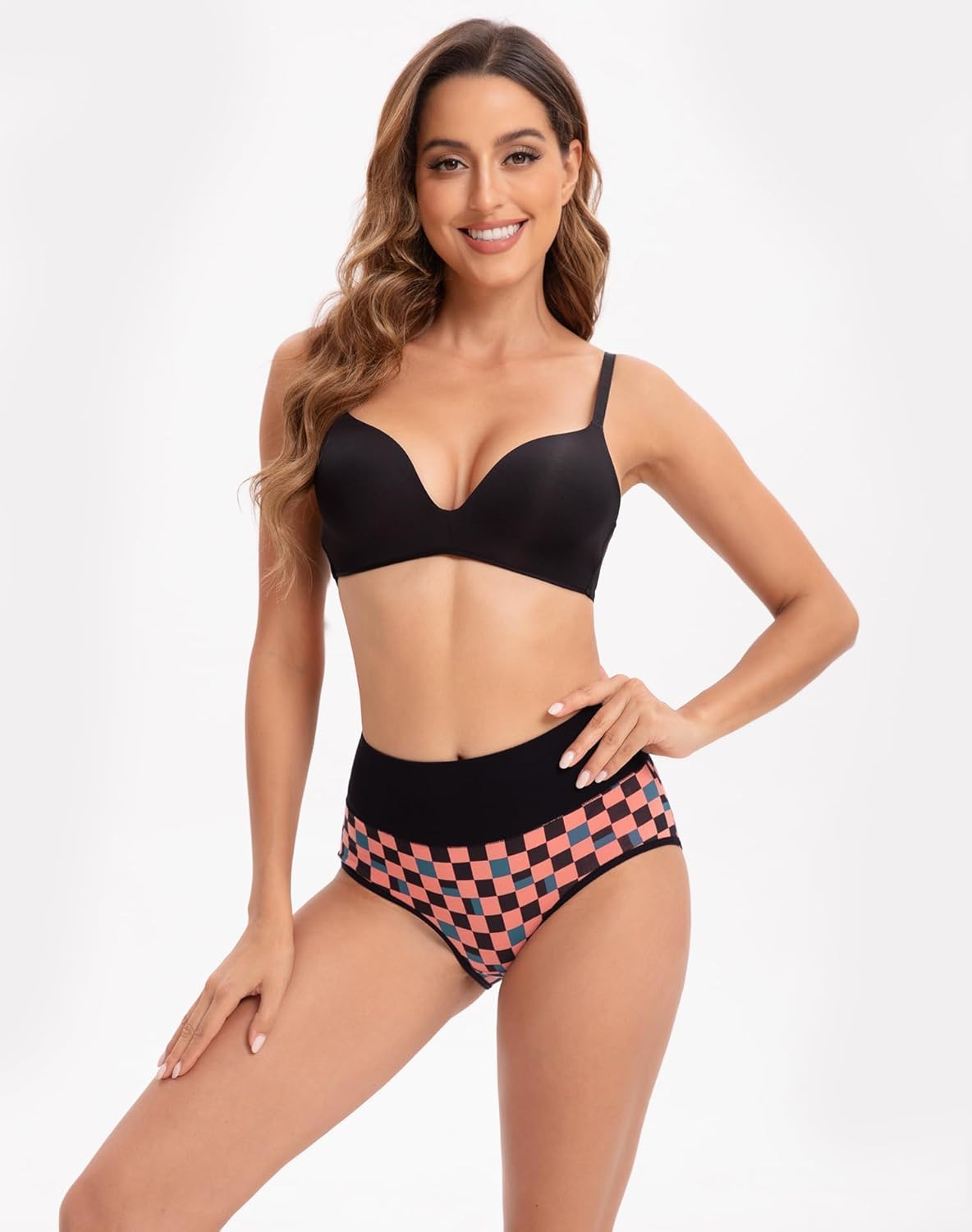 Thumbnail 6 de INNERSY High Waisted Cotton Underwear 5-Pack