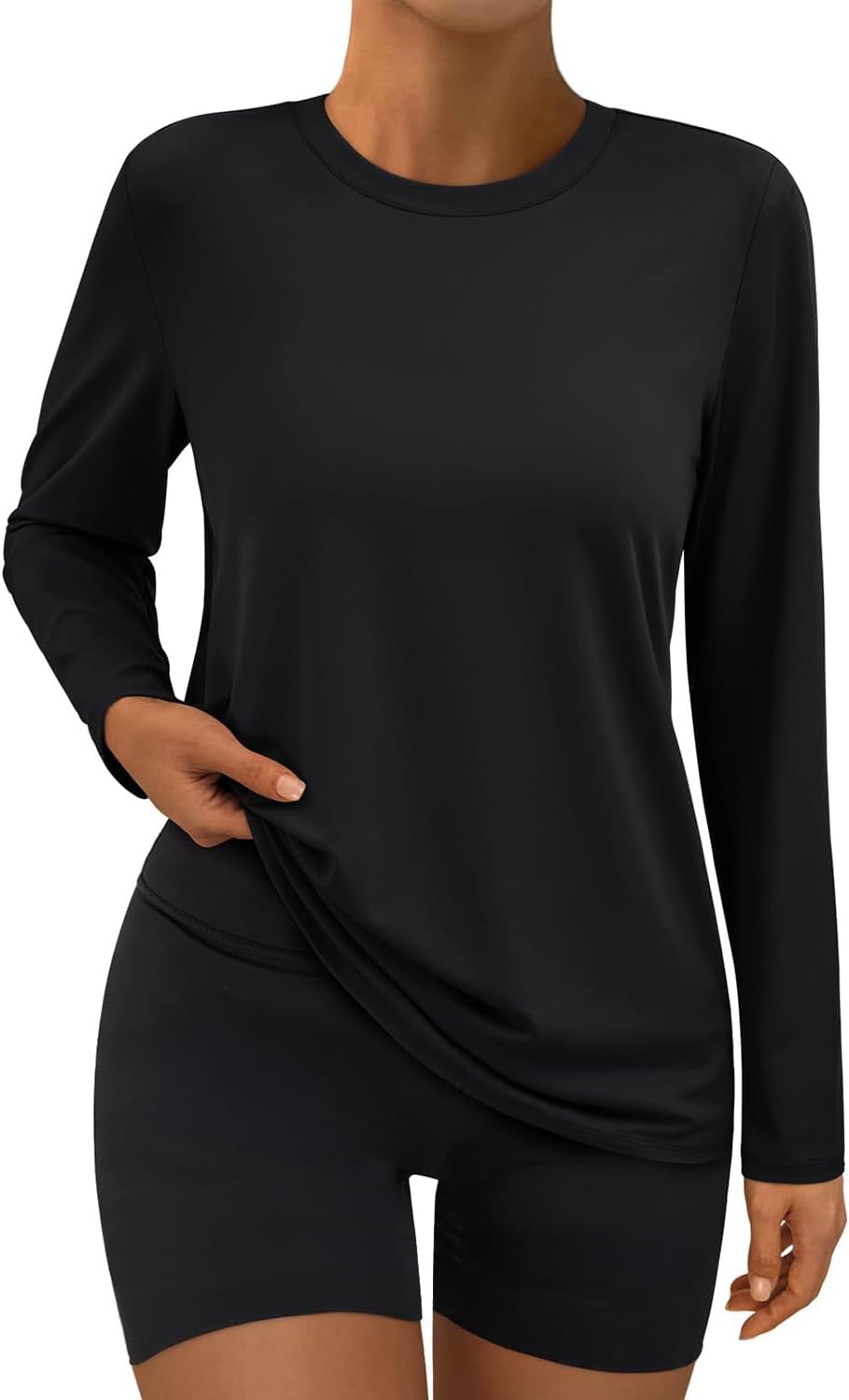 Thumbnail 6 de Suncife Top da allenamento donna a maniche lunghe in stile palestra