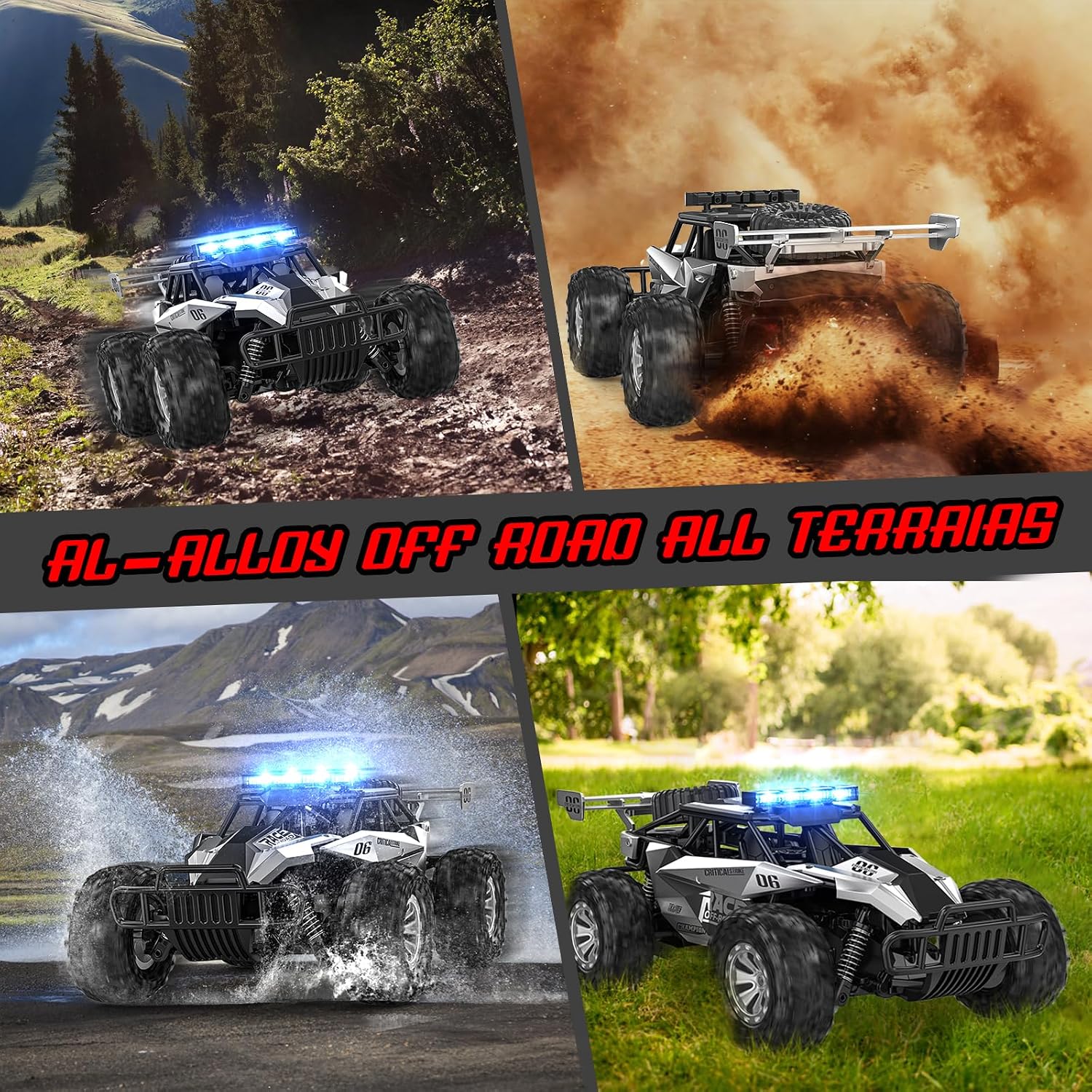 Thumbnail 5 de BLUEJAY 1809 1:12 RC Monster Truck, 33 km/h, LED Lights