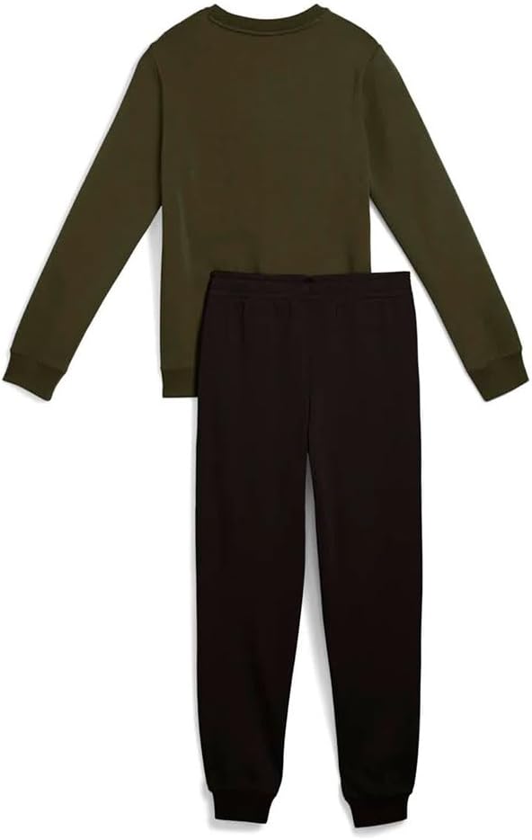 Detalle 2 de PUMA Ess No.1 Logo Crew Sweat Suit FL B – Tuta sportiva per bambini e ragazzi