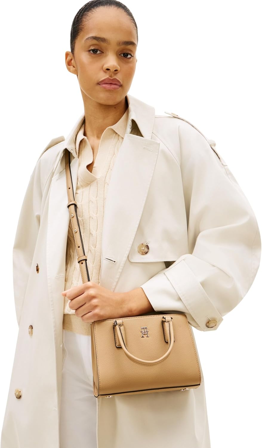 Detalle de Tommy Hilfiger Th Daily Mini Tote Aw0aw18379 – Fourre-tout authentique