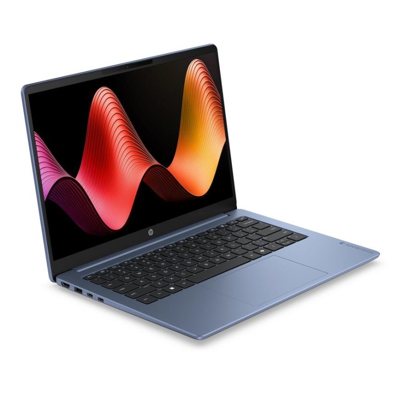 Detalle de HP OmniBook 3 14": portátil ligero con buen rendimiento para tareas diarias