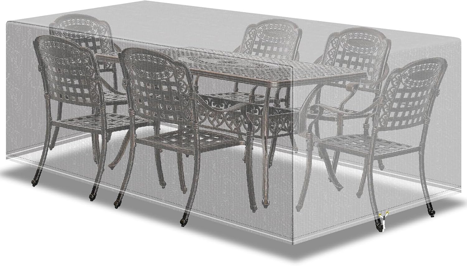 PATIO PLUS Abdeckung für Outdoor-Möbel-Set (200x160x70 cm) – wasserdicht, winddicht, UV-beständig