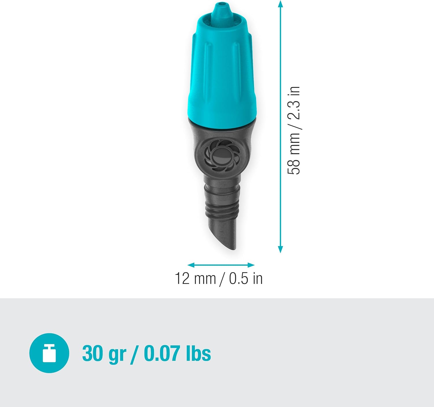 Thumbnail 3 de Gardena Micro-Drip-System Gocciolatore di fine linea regolabile 0-15 l/h (10 pz, 13305-20)