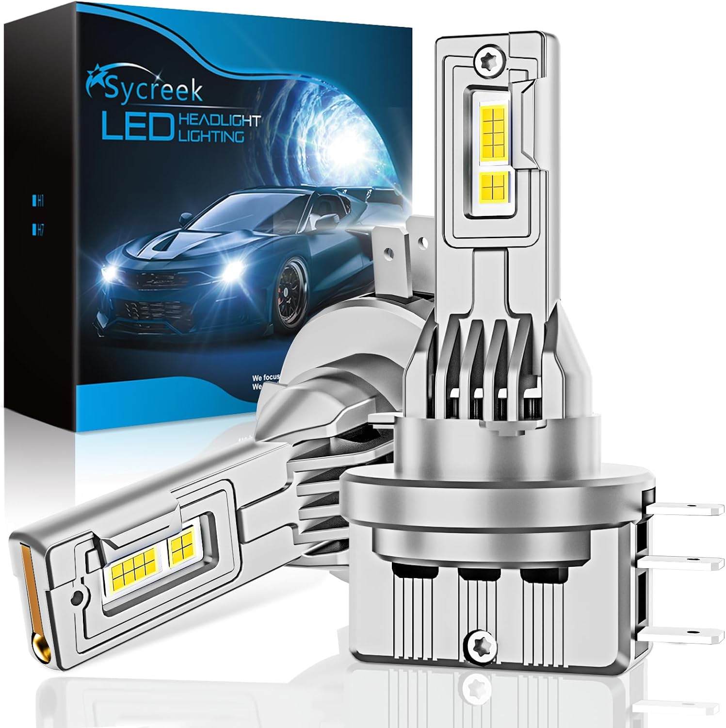 Detalle de Sycreek Ampoules LED H15 100W 6000K