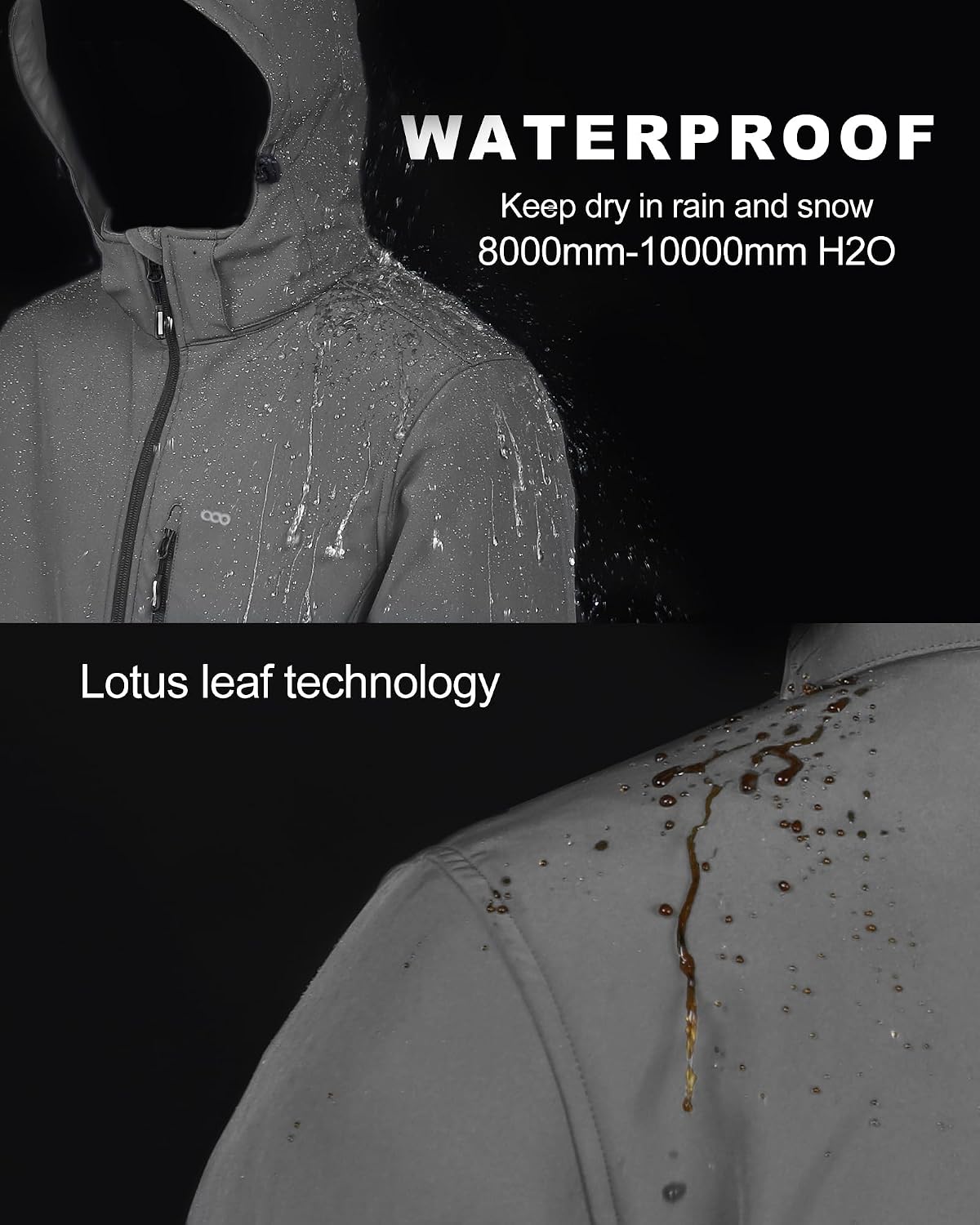 Detalle de 33,000ft Softshelljacke wasserdicht Herren