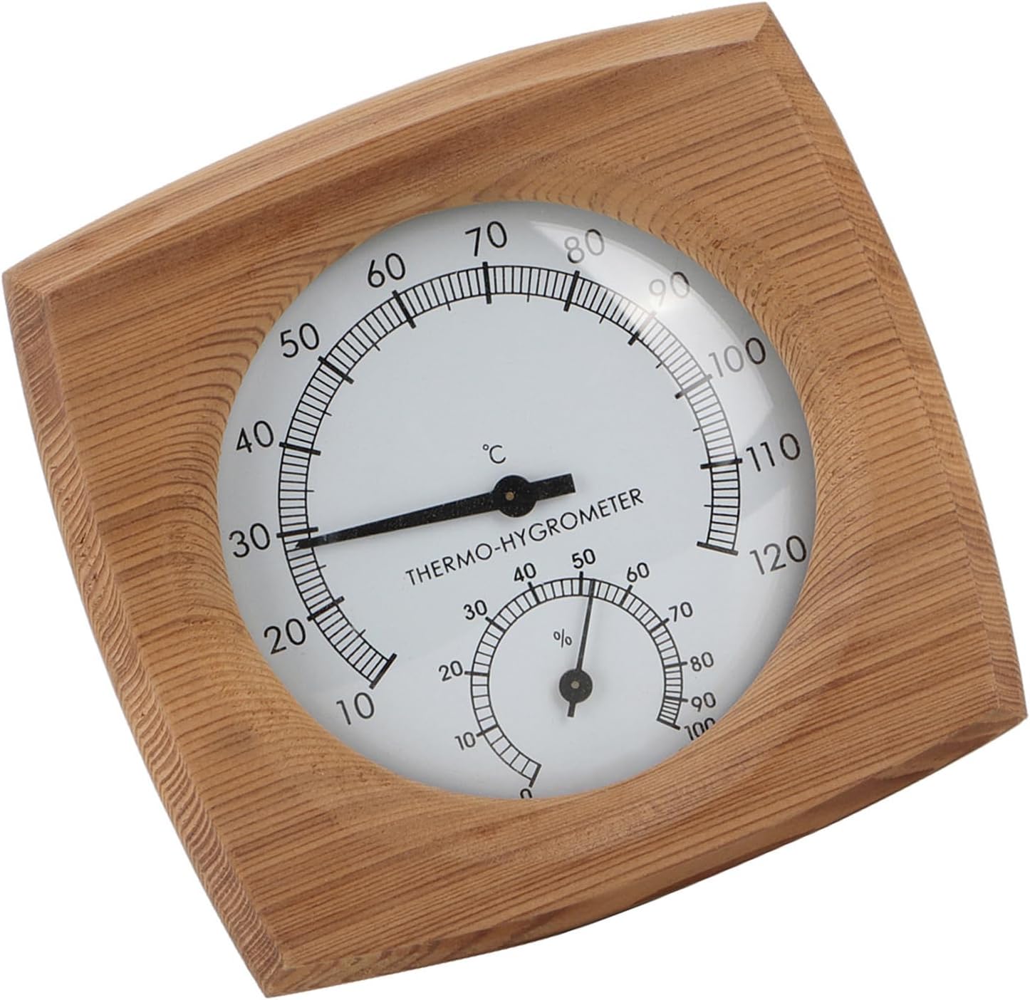 Detalle 2 de HEEPDD HEEPDDrkpgc0i43t bastutermometer och hygrometer i cederträ
