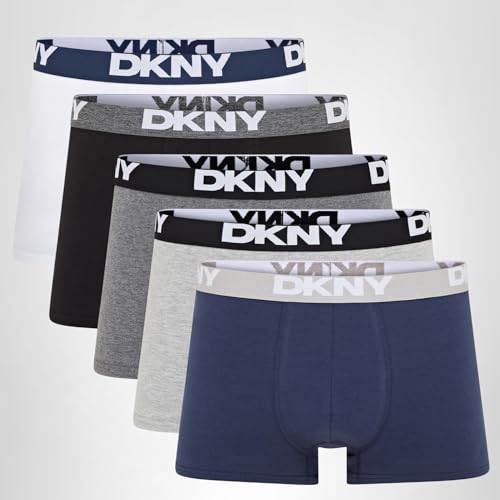 Thumbnail 8 de DKNY Portland Mens Boxers Shorts Multipack (Pack of 5) – Breathable Cotton Trunks