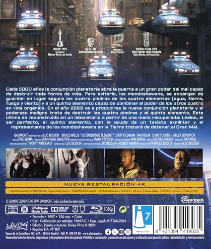 Detalle 2 de Divisa HV El Quinto Elemento Blu-ray