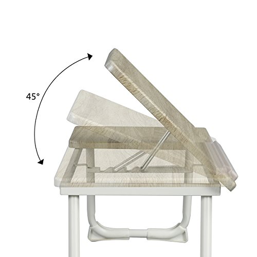 Detalle 1 de MEUBLE COSY Mesa de cama regulable 65×30×27,5 cm