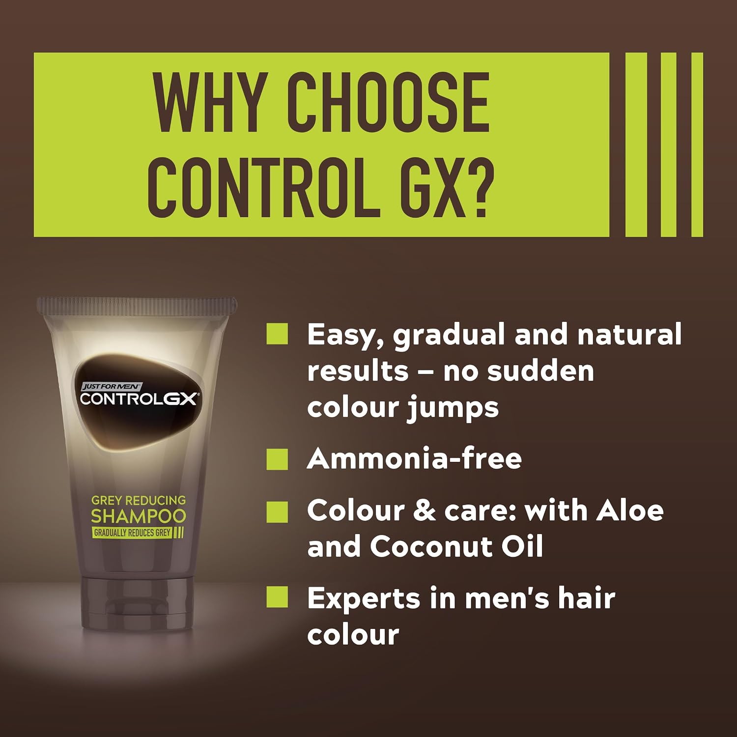 Thumbnail 6 de Just For Men Control GX Grey Reducing Shampoo: A practical strand-by-strand colour refresh