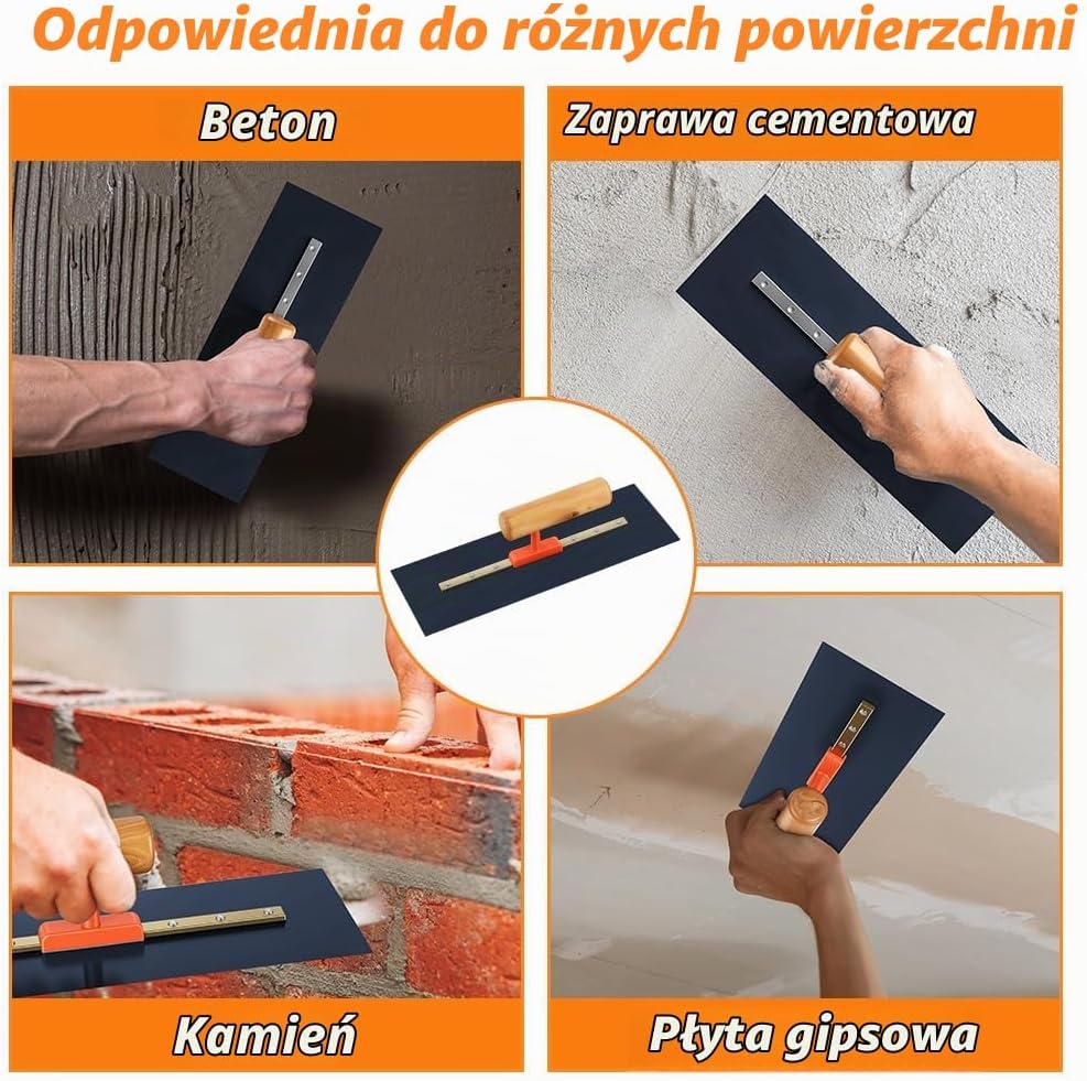 Thumbnail 6 de vsshe U10-ZXSLPGDF260123-FBA – paca wygładzająca 28 × 9,5 cm ze stali oksydowanej