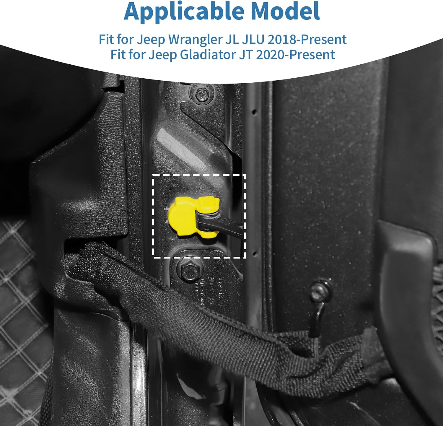 Detalle de PDKLIN Door Limiter Covers ABS Plastic