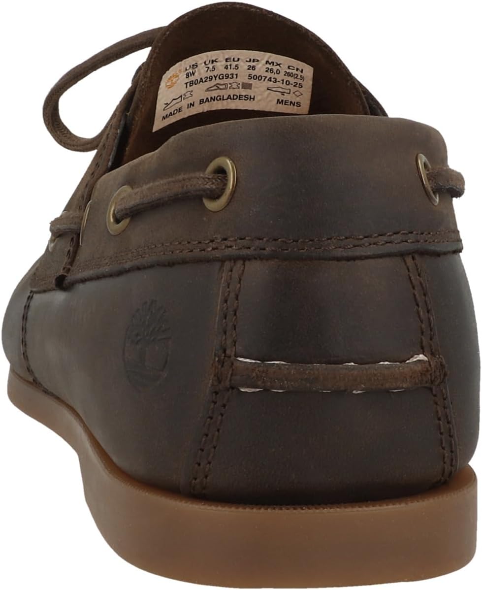 Thumbnail 5 de Timberland Cedar Bay 2 Eye Boat Shoe Uomo – Scarpe da barca in pelle, stile e comfort per spazi outdoor