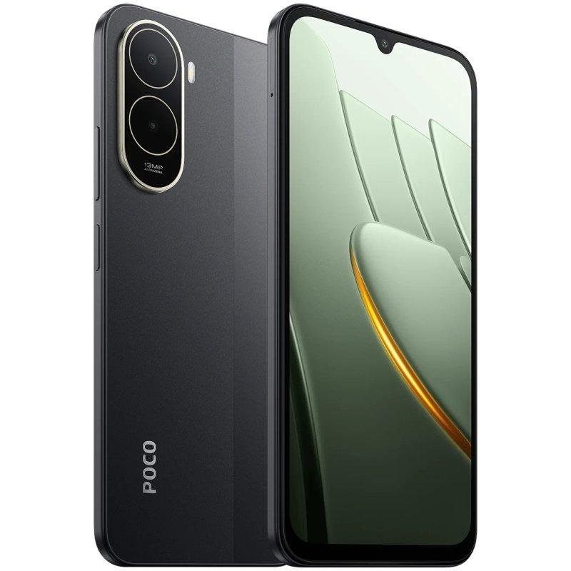 Detalle de POCO C81 Pro 4G 4GB/256GB, 6.9" Negro: autonomía y pantalla amplia para uso diario